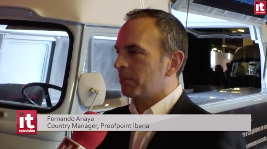 Fernando Anaya, Country Manager Proofpoint Iberia