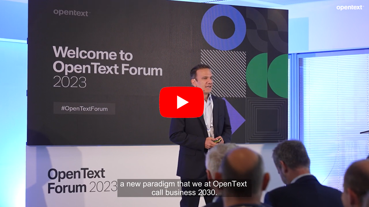 Opentext ITOM video